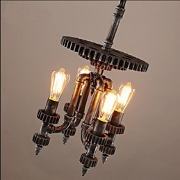 Retro Mechanical Gear Shop Decorative Lighting