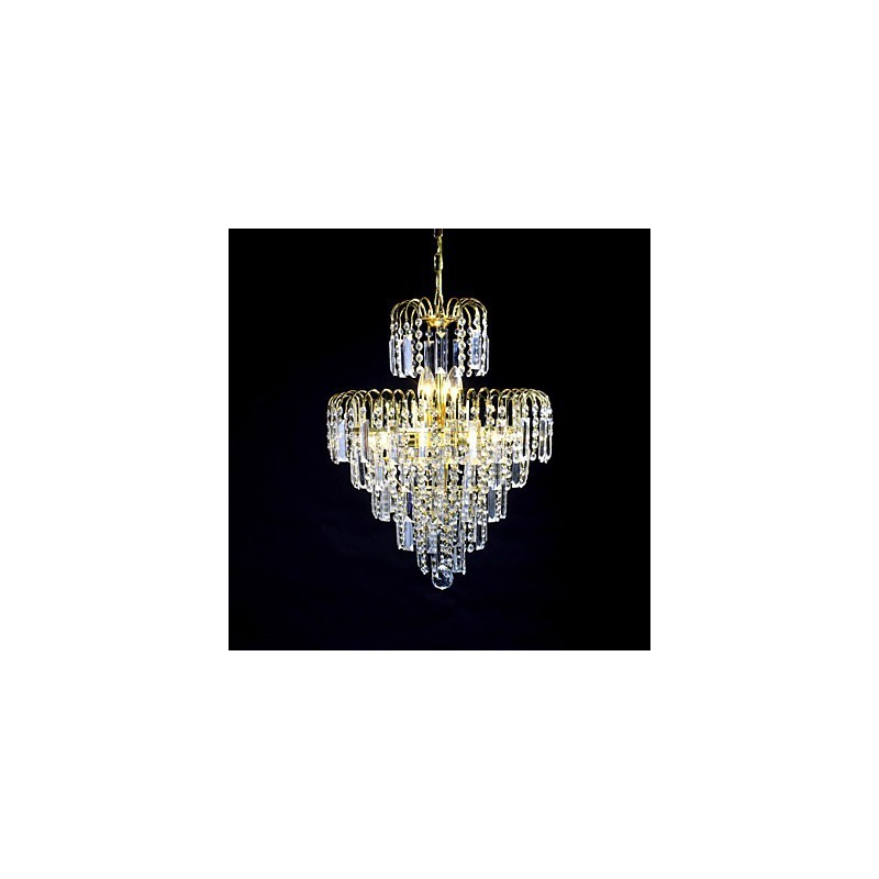 European Style Luxury 6 Lights Chandelier In Crown Shape