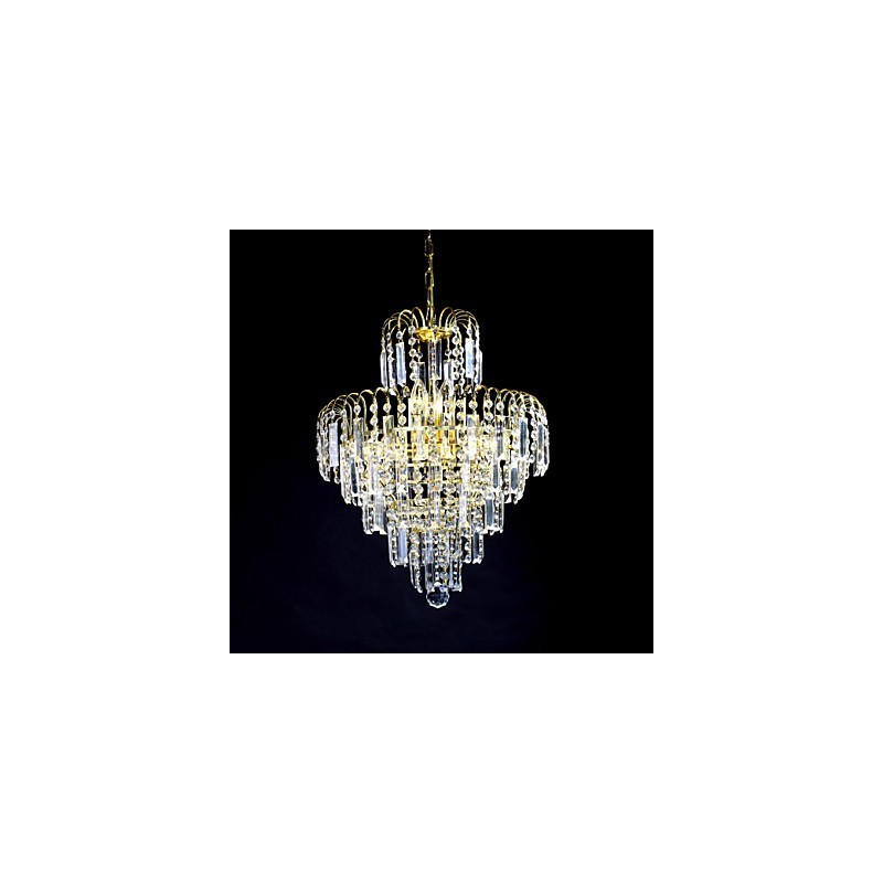 European Style Luxury 6 Lights Chandelier In Crown Shape
