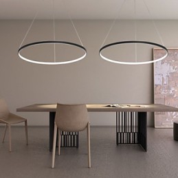 Dimmable Pendant Light Modern Design Ring