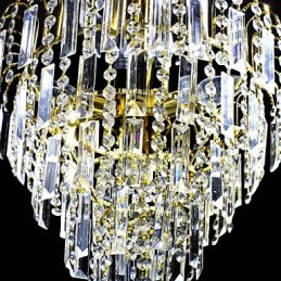 European Style Luxury 6 Lights Chandelier In Crown Shape