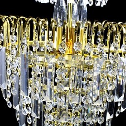 European Style Luxury 6 Lights Chandelier In Crown Shape