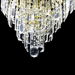 European Style Luxury 6 Lights Chandelier In Crown Shape