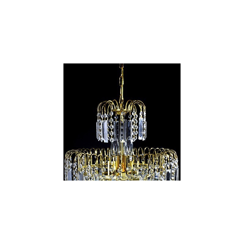 European Style Luxury 6 Lights Chandelier In Crown Shape