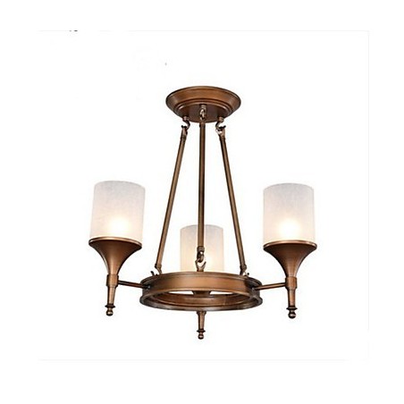 Retro Pastoral Wrought Iron Chandelier