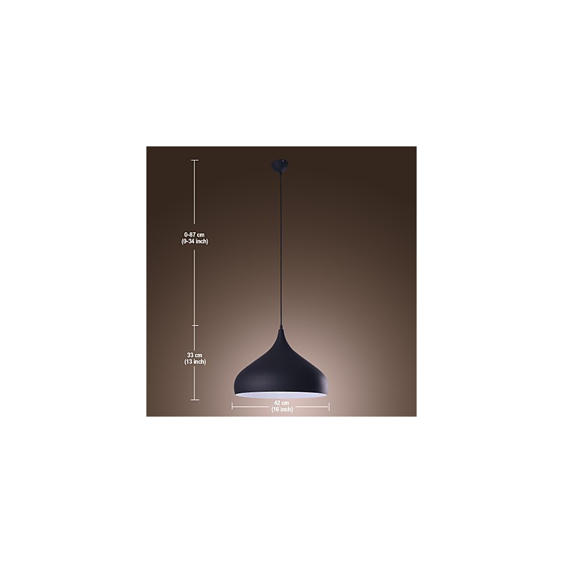 Modern Contemporary Retro Bowl Mini Style Painting Pendant Light