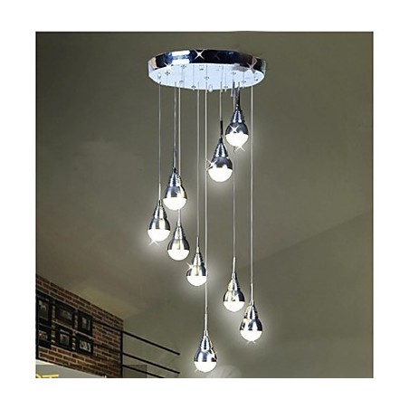 Lamps And Lanterns Stair Stage 9 Head Ceiling Lamp