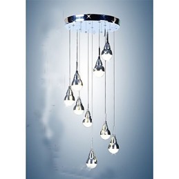 Lamps And Lanterns Stair Stage 9 Head Ceiling Lamp