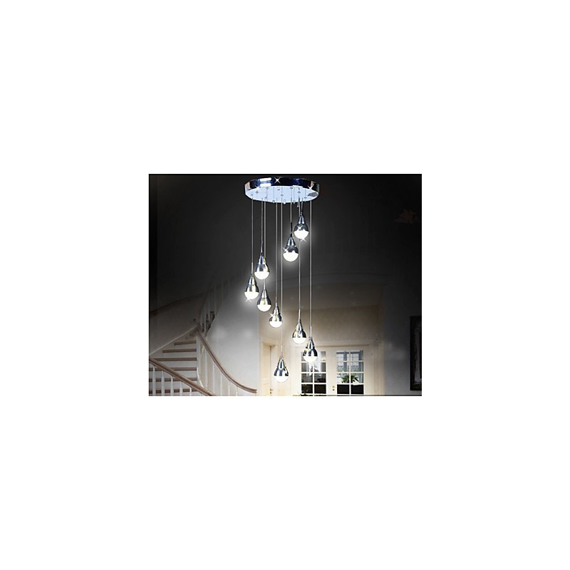 Lamps And Lanterns Stair Stage 9 Head Ceiling Lamp