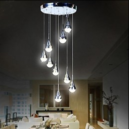 Lamps And Lanterns Stair Stage 9 Head Ceiling Lamp