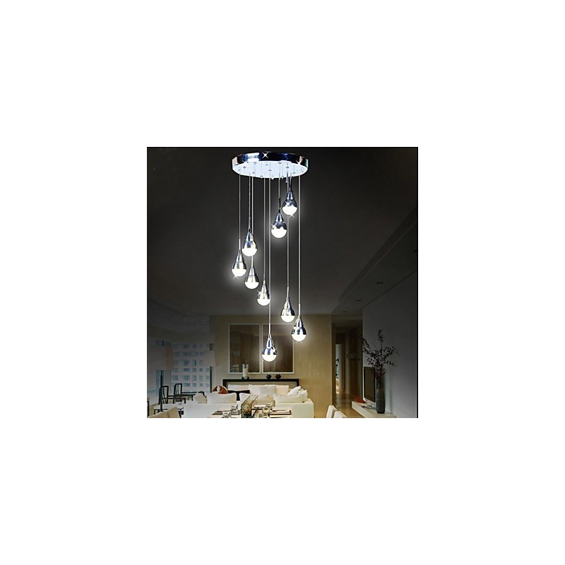 Lamps And Lanterns Stair Stage 9 Head Ceiling Lamp