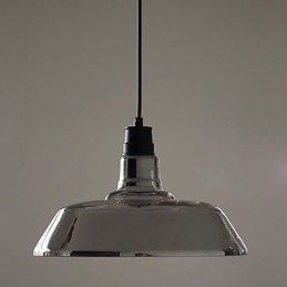 Vintage Electroplated Pendant Light Garage