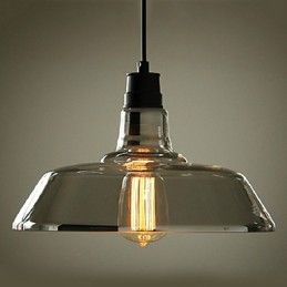 Vintage Electroplated Pendant Light Garage