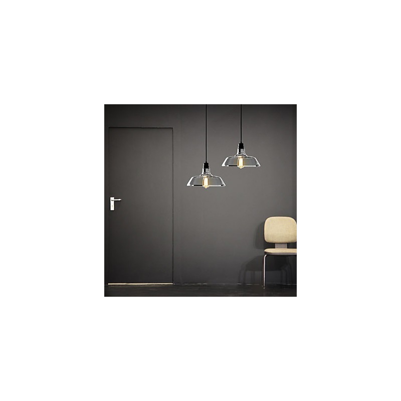 Vintage Electroplated Pendant Light Garage