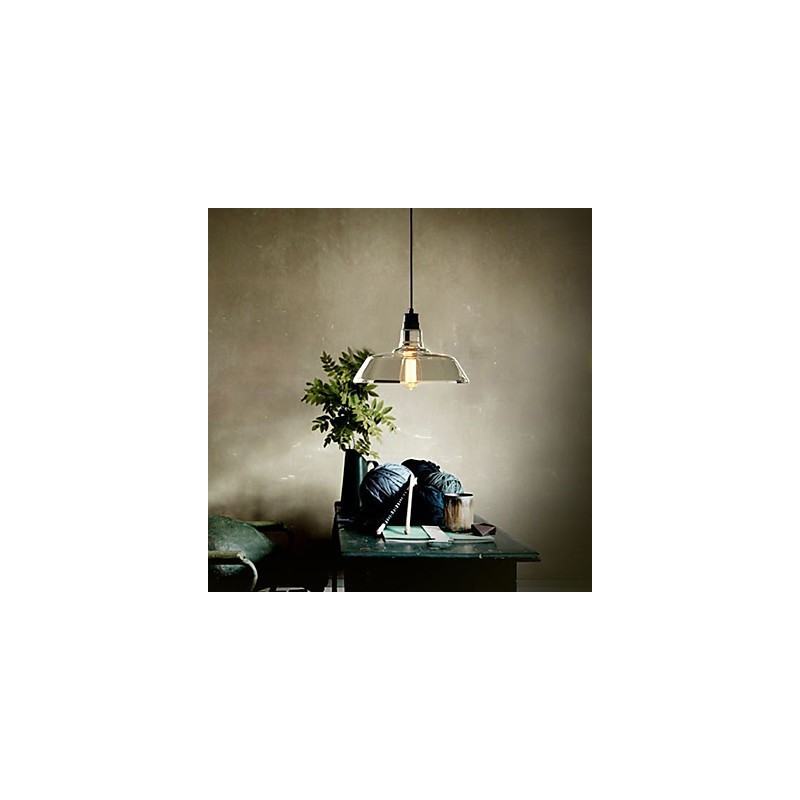 Vintage Electroplated Pendant Light Garage