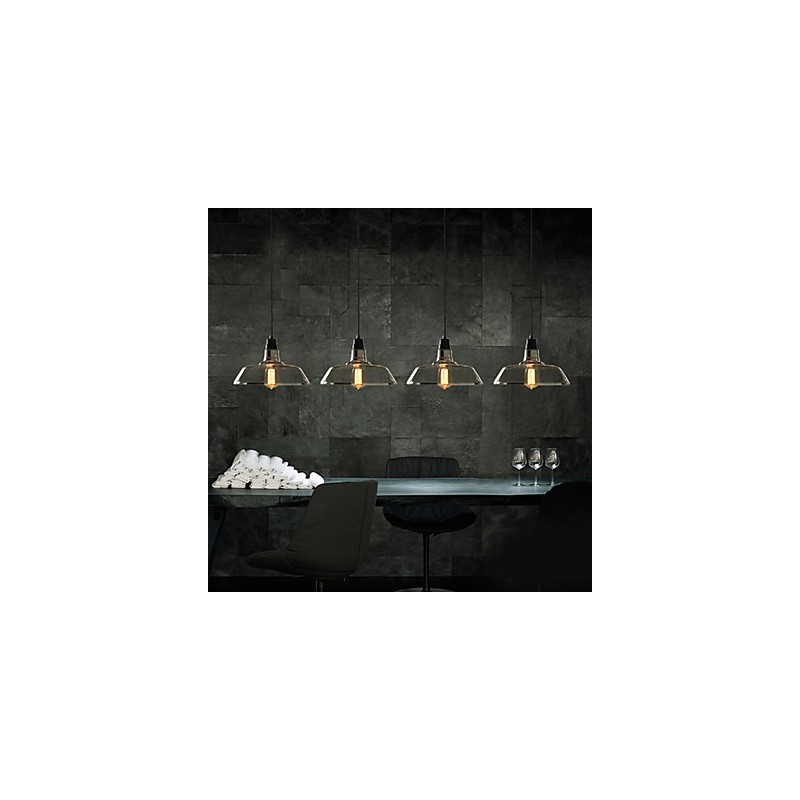 Vintage Electroplated Pendant Light Garage