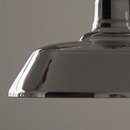 Vintage Electroplated Pendant Light Garage