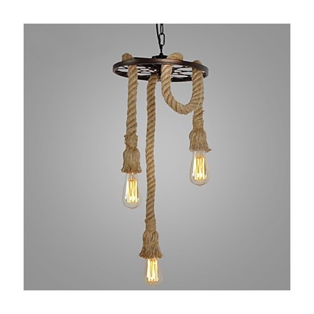 Retro Mini Style Electroplated Metal Pendant Light