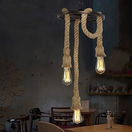 Retro Mini Style Electroplated Metal Pendant Light