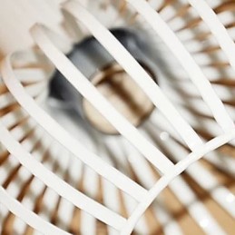 American Retro Contracted Wrought Iron Birdcage Chandelier Lamp Light