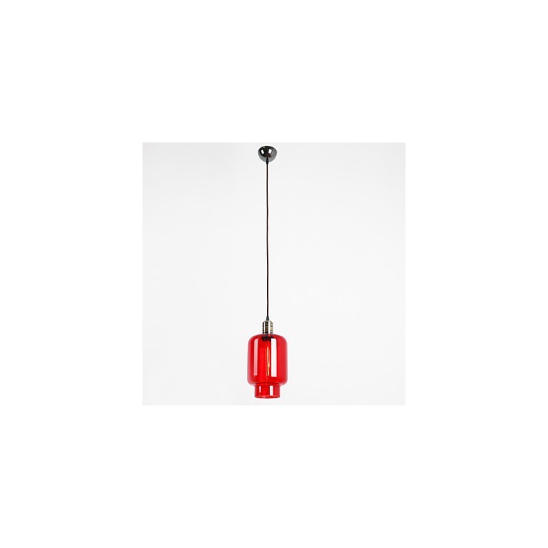 Modern Plating Glass 1 Light Pendant