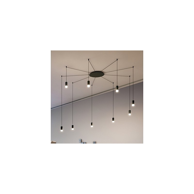 Northern Europe Contracted And Geometric Cord design Pendant Light