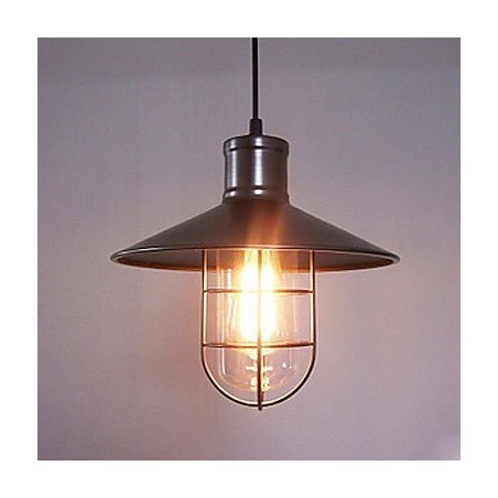 Vintage Retro Mini Style Painting Pendant Light