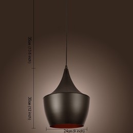 Modern Contemporary Retro Mini Style Painting Pendant Light