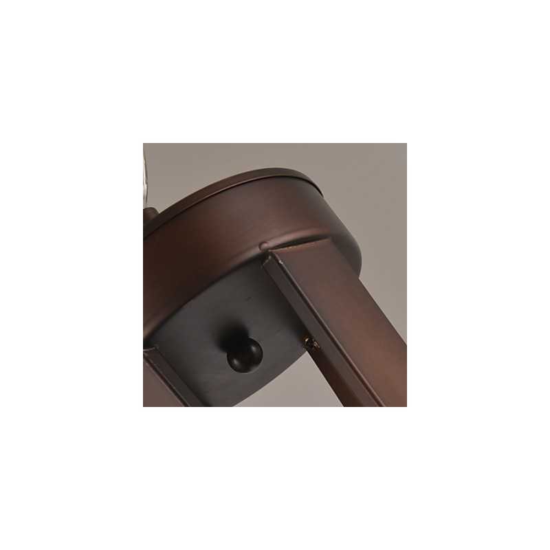 Traditional Classic Retro Mini Style Painting Metal Chandelier