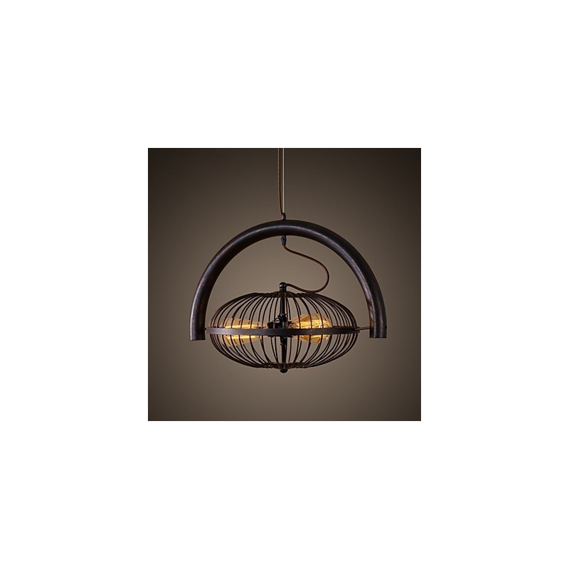 Retro Classic Metal Ceiling Fan Lights Simple Pendant Lamps Cafe Pendant Lamp