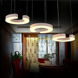 Three C Type Acrylic Chandelier Chandelier