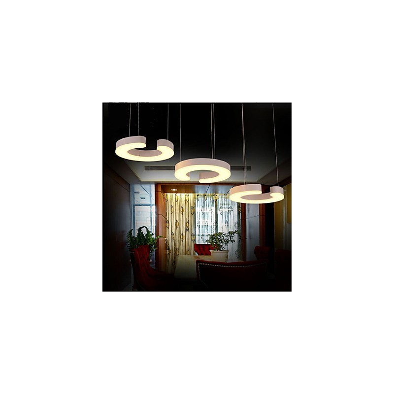 Three C Type Acrylic Chandelier Chandelier