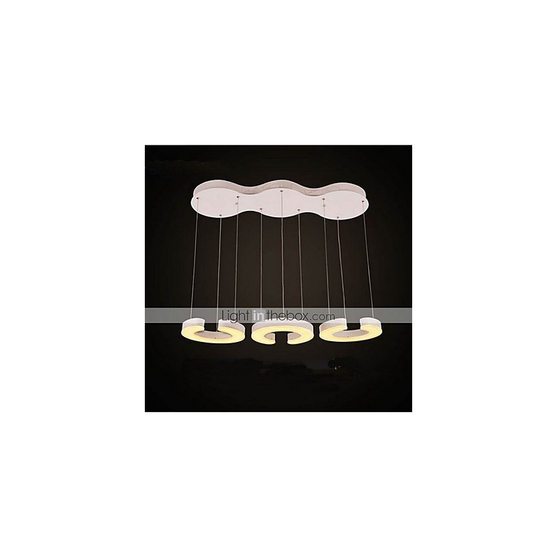 Three C Type Acrylic Chandelier Chandelier