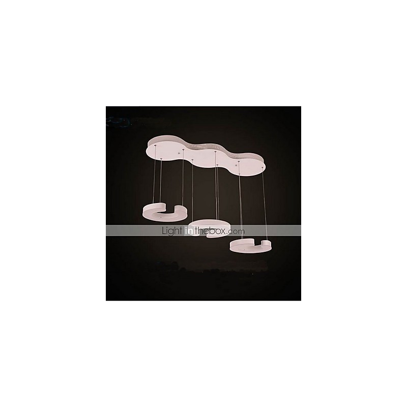 Three C Type Acrylic Chandelier Chandelier