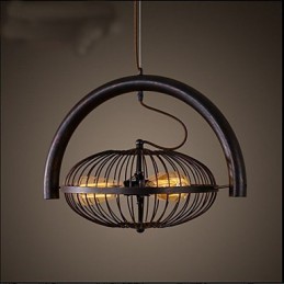 Retro Industrial Wind lamp fan pendant lamp American style