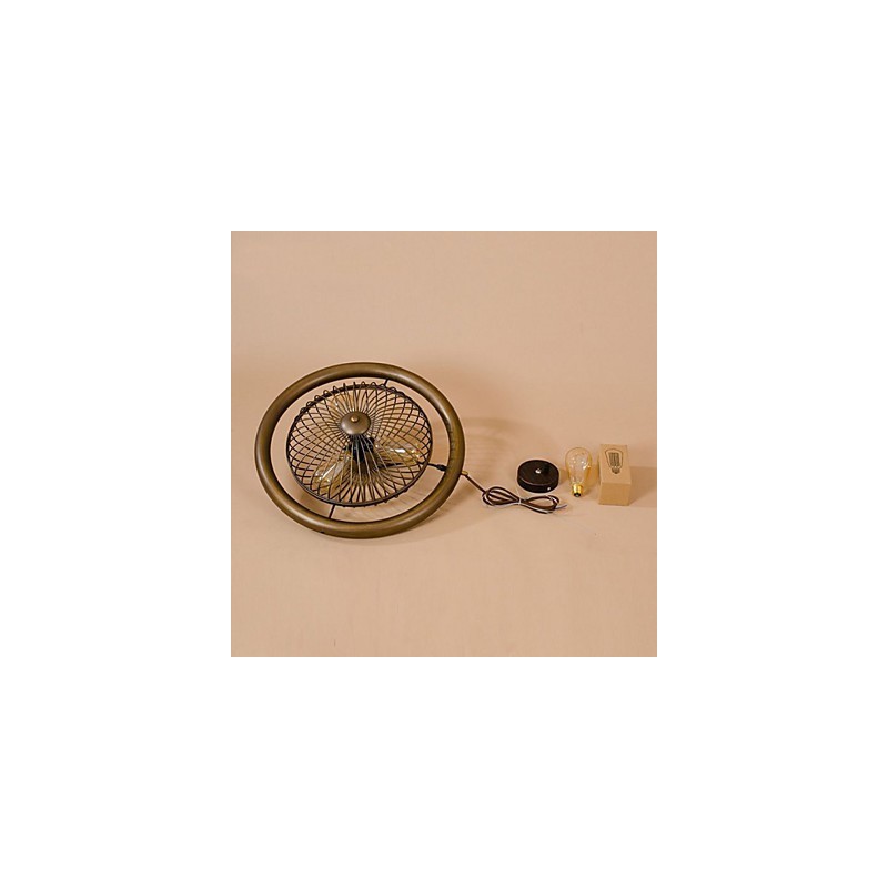 Retro Industrial Wind lamp fan pendant lamp American style