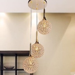 Modern Crystal Chandelier Dish