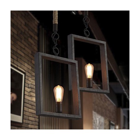 Pendant Rustic Lodge Vintage Retro Dininging Shopping Store Metal