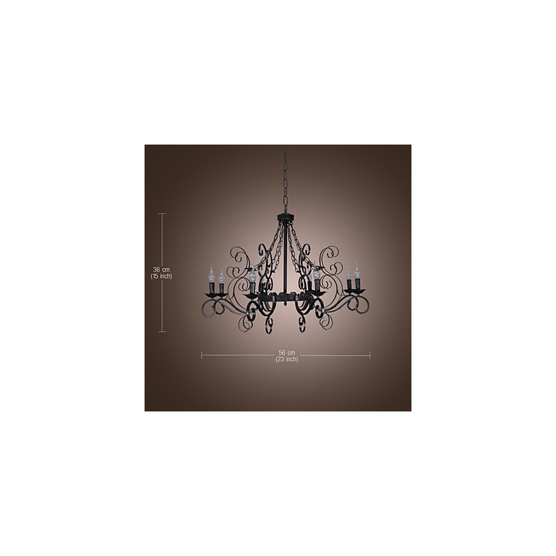 Traditional Classic Candle Style Others Chandelier