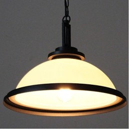 Pendant Lights Rustic Lodge Metal Painting Black