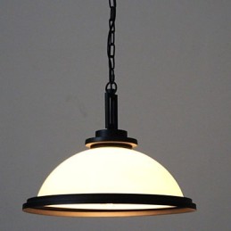 Pendant Lights Rustic Lodge Metal Painting Black