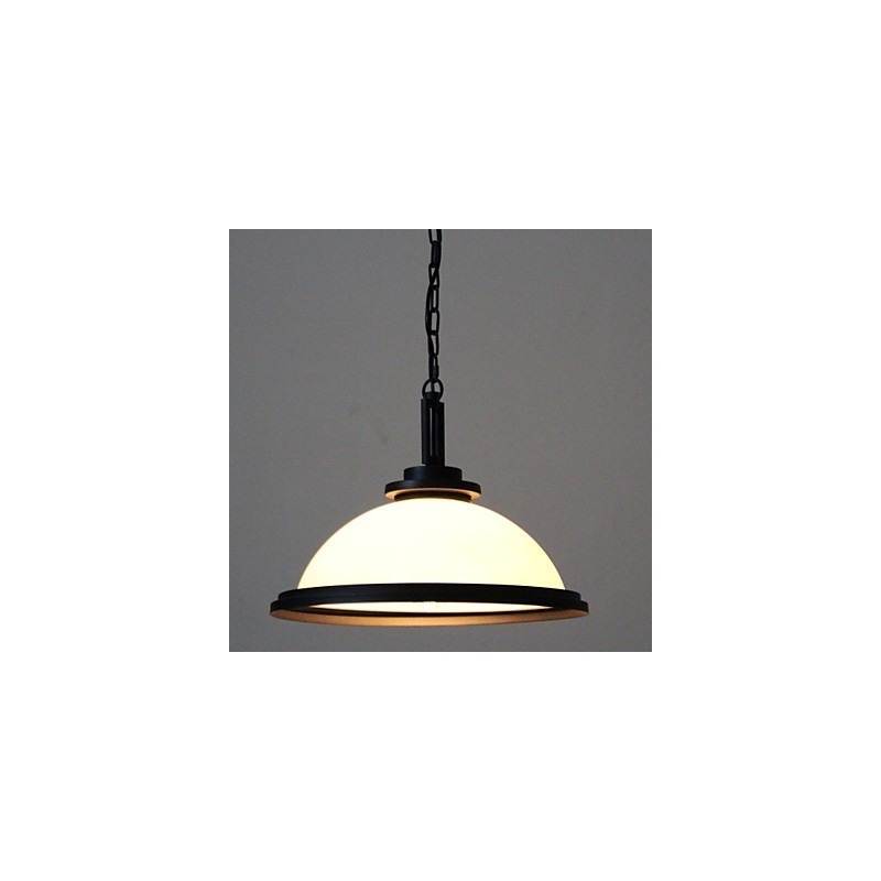 Pendant Lights Rustic Lodge Metal Painting Black
