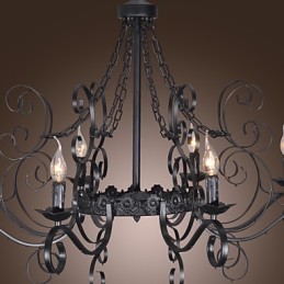 Traditional Classic Candle Style Others Chandelier