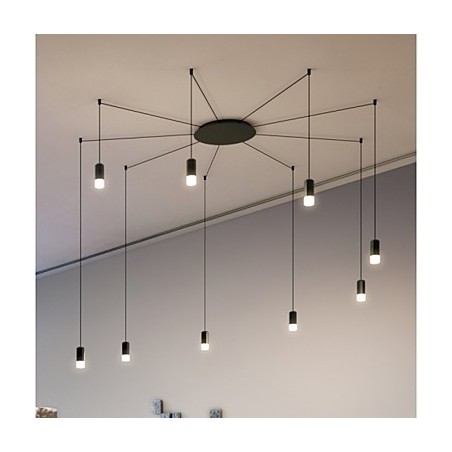 Northern Europe Creative Contracted And Geometric Line design Pendant Light