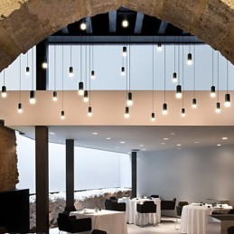 Northern Europe Creative Contracted And Geometric Line design Pendant Light