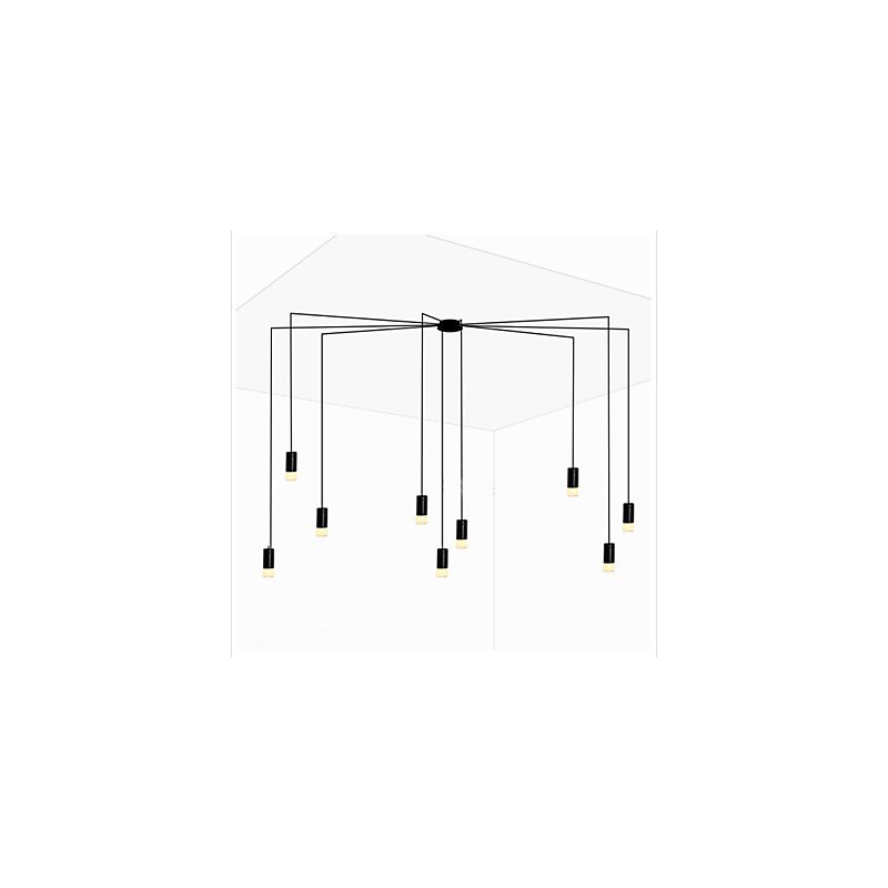 Northern Europe Creative Contracted And Geometric Line design Pendant Light