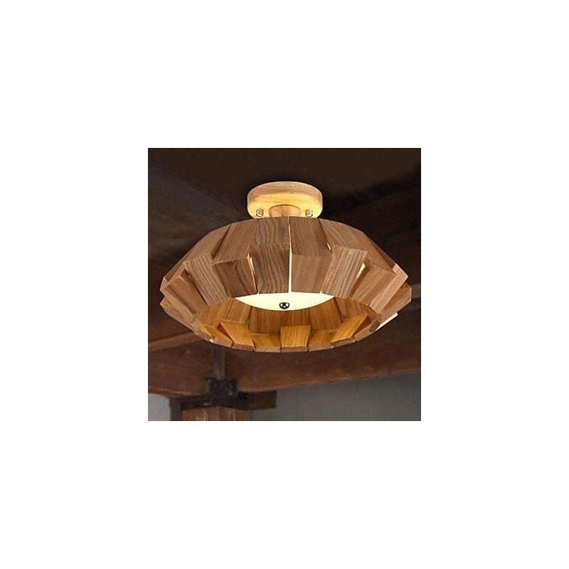 Modern Contemporary Country Mini Style Others Wood Bamboo Pendant Light