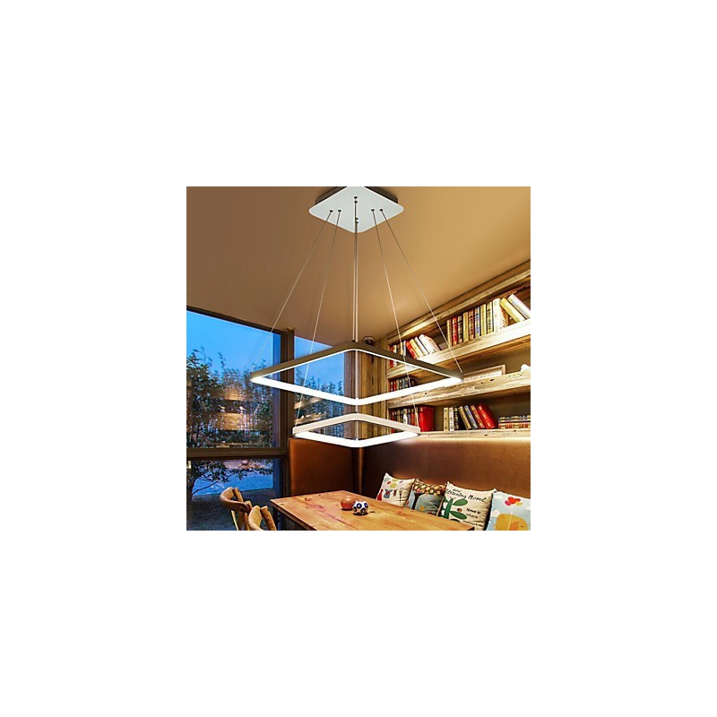 Modern Design 4Pendant Light Two Rings