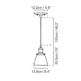 Pendant Lights Traditional Classic Vintage Retro Metal