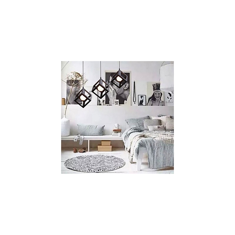 Mini Diamond Lamp 1 Light Painting Processing